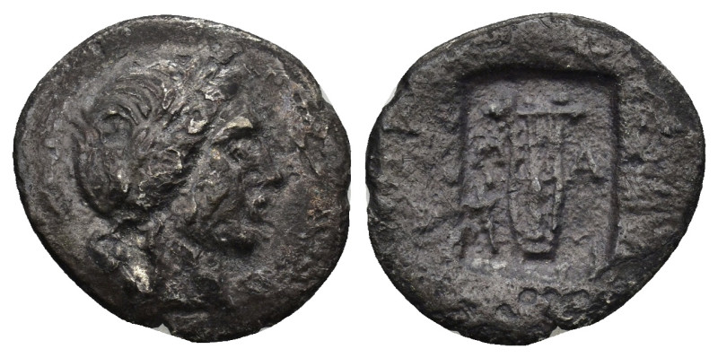 LYCIA, Lycian League. Masikytes. Circa 48-42 BC. Hemidrachm (1.54 Gr. 16mm.). 
L...
