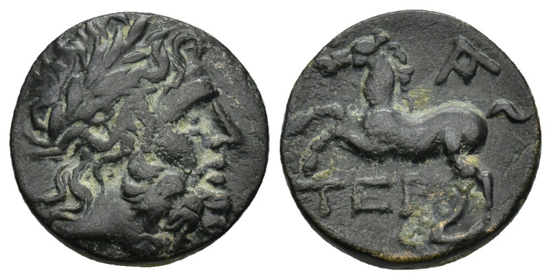 Pisidia, Termessus Major. civic issue. 1st century B.C. AE (16mm, 4.1 g). Laurea...