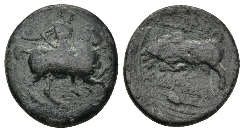 IONIA. Magnesia ad Maeandrum. Ae (17mm, 3.23 g) (Circa 350-200 BC). Kydrokles, m...