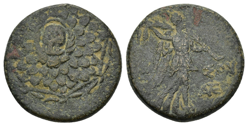Pontos, Amisos. Under Mithradates VI Eupator. Ca. 85-65 B.C. AE (21mm, 7.44 g)Oc...