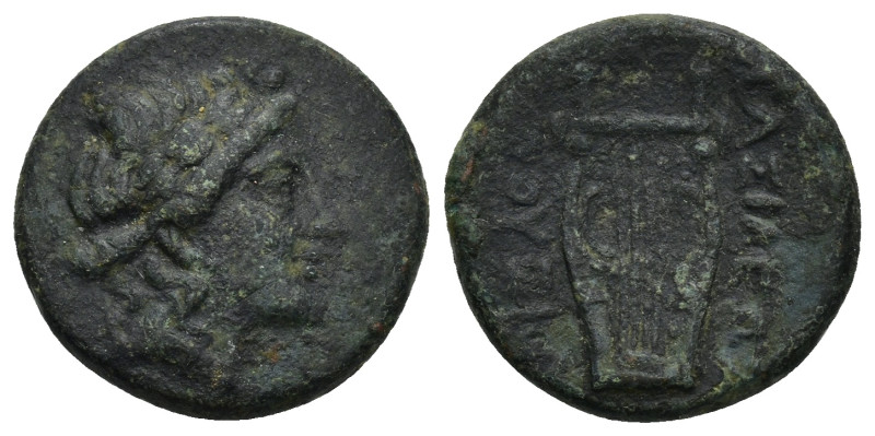 KINGS OF BITHYNIA, Prusias I. (Circa 238-183 BC) AE Bronze (18mm, 5.6 g) Obv: La...