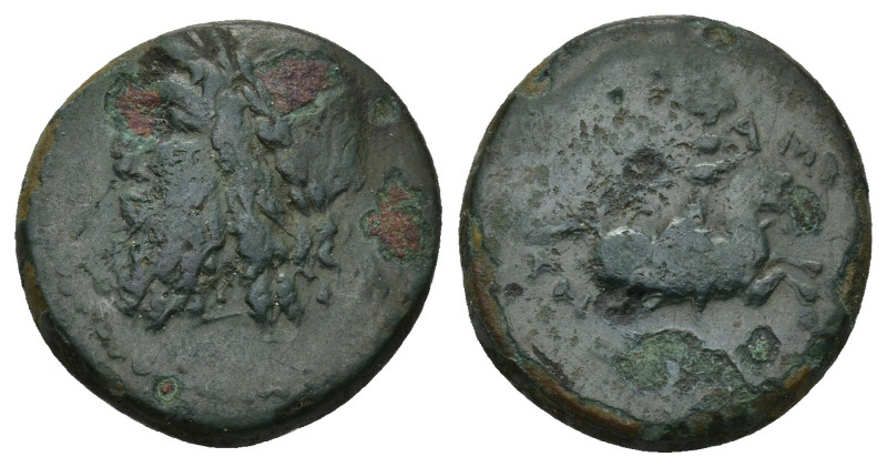 PISIDIA. Isinda. Ae (17mm, 4.77 g) (Late 1st century BC-early 1st century AD). O...