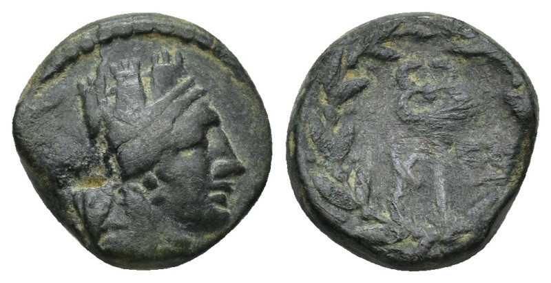 Caria. Keramos circa 200-27 BC. Also attributed to Keraitai of Pisidia (2.82 Gr....