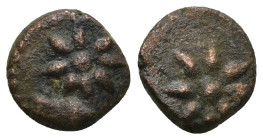 Asia Minor Uncertain Coins AE. (1.82 Gr.11mm.)
Eight-rayed star
Rev. Eight-rayed star