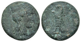 PTOLEMAIC KINGS of EGYPT. Ptolemy I Soter. As satrap, 323-305 BC. Paphos (7 Gr. 20mm.)
 Head of Aphrodite Paphia right, wearing polos 
Rev. Eagle stan...