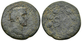 SYRIA, Seleucis and Pieria. Antioch. Antoninus Pius, 138-161. AE (12 Gr. 27mm.). 
Laureate head of Antoninus Pius to right. 
Rev. Large S•C; wreath.