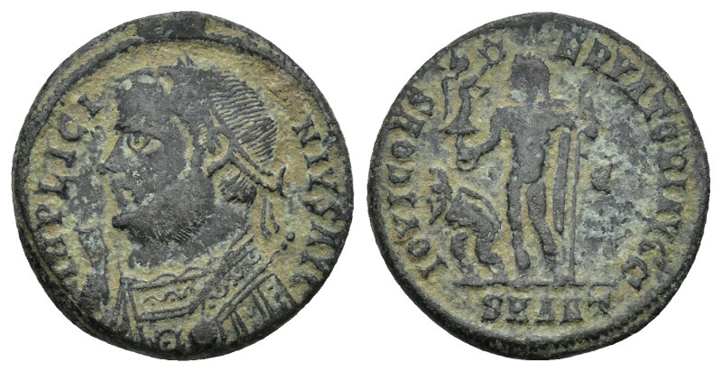 Licinius II as Caesar Æ Nummus. (18mm, 3.21 g) Antioch, AD 317-320. IMP LICINIVS...