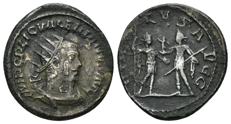 VALERIAN I (253-260). Antoninianus. (23mm, 4.06 g) Antioch. Obv: IMP C P LIC VAL...