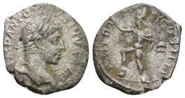 Severus Alexander, 222-235. Denarius (2.57 Gr. 17mm.) Rome.
Laureate bust of Severus Alexander to right, slight drapery on let shoulder. 
Rev. Sol sta...