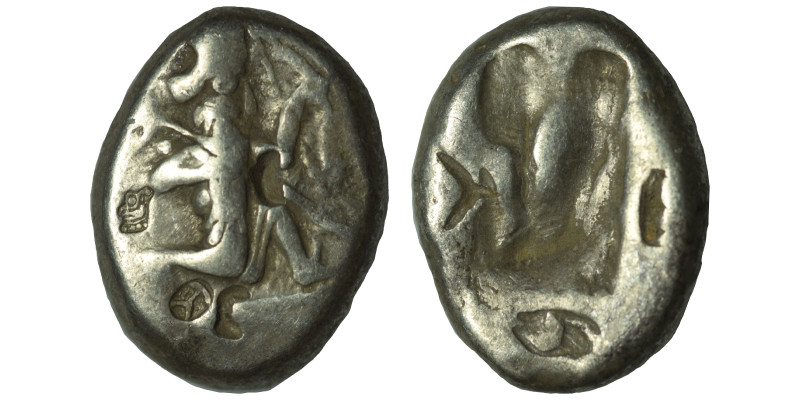 ACHAEMENID EMPIRE. Time of Darios I to Xerxes II 485-420 BC. Siglos (silver, 5.5...