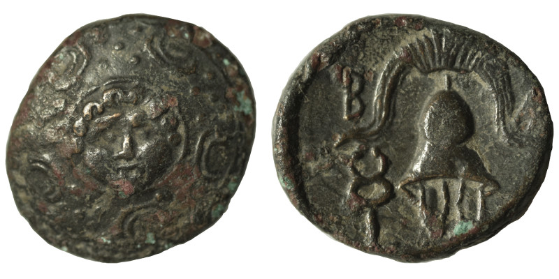 KINGS of MACEDON. Alexander III ‘the Great’, 336-323 BC. Ae (bronze, 4.29 g, 18 ...