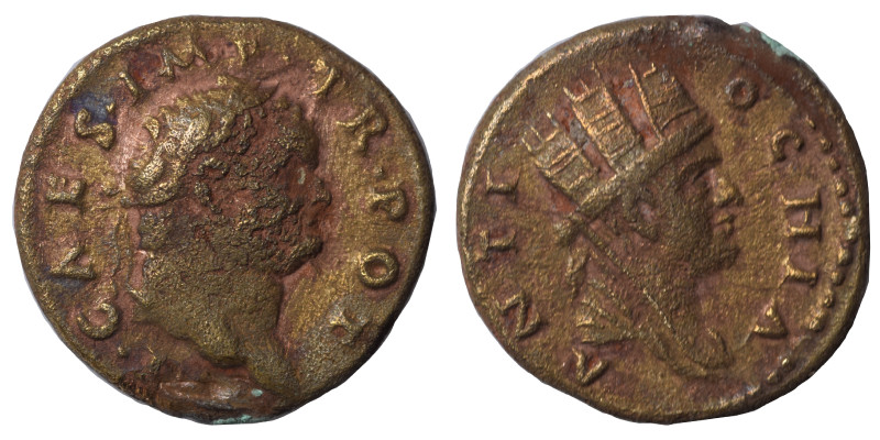 SYRIA, Seleucis and Pieria. Antioch. Titus, as Caesar, 69-79. Semis (orichalcum,...