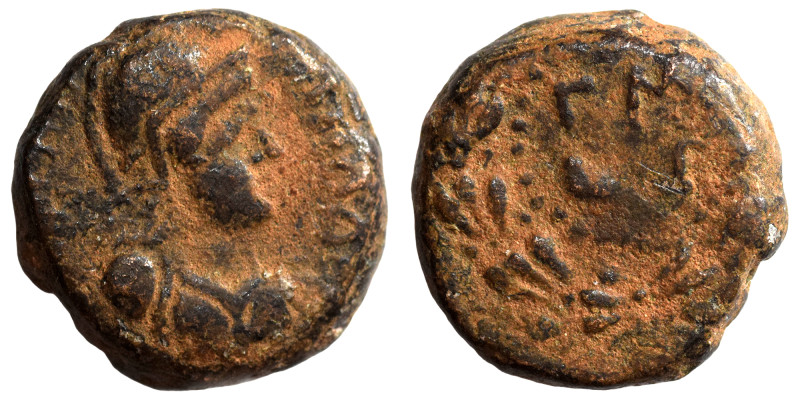 SYRIA, Decapolis. Philadelphia. Time of Titus, 79-81. Ae (bronze, 3.60 g, 14 mm)...