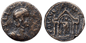 PHOENICIA. Sidon. Julia Paula, Augusta, 219-220. Ae (bronze, 12.83 g, 28 mm). IVLIA PAV[LA AVG] Draped bust right, wearing stephane. Rev. COL AVR PIA ...