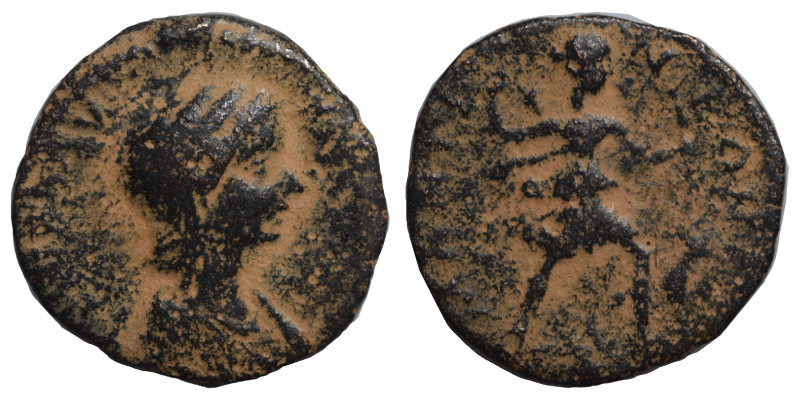 ARKADIA. Mantinea. Plautilla, Augusta, 202-205. Assarion (bronze, 4.66 g, 21 mm)...