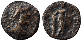 LACONIA. Gythium. Septimius Severus, 193-211. Assarion (bronze, 3.62 g, 21 mm). Laureate, draped and cuirassed bust of Septimius Severus to right. Rev...