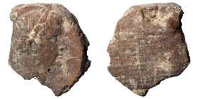 Greek-Roman. Circa 1st-3rd centuries AD. Terracotta token. 3.28 g, 23 mm.