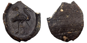 Greek-Roman. Circa 1st-3rd centuries AD. Terracotta token. 0.68 g, 14 mm.