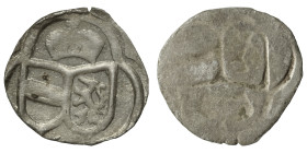 Habsburg. Ferdinand II, 1619-1637. 2 Pfennig (silver, 0.30 g, 14 mm). YEAR. Graz. Good fine.