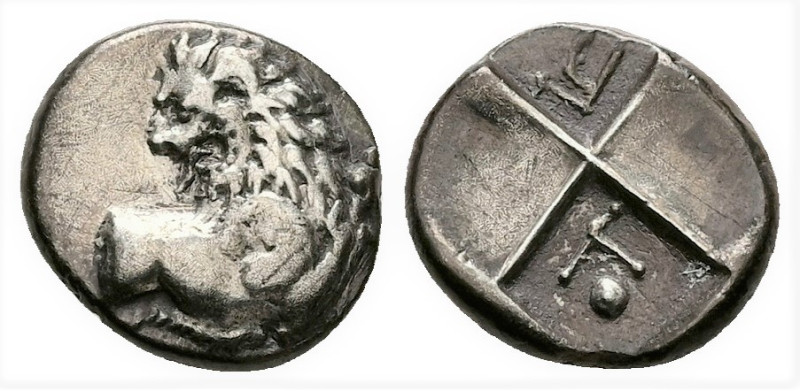 Thrace, Chersonesos. AR Hemidrachm, 2.14 g 13.58 mm. Circa 386-338 BC.
Obv: Fore...