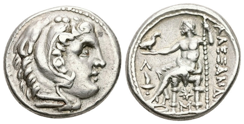 Kings of Macedon, Alexander III 'the Great', AR Tetradrachm, 17.11 g 26.55 mm. 3...