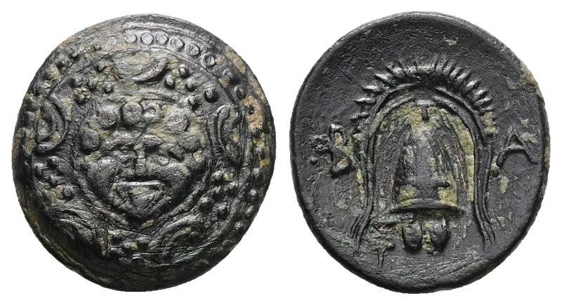 Kings of Macedon, Philip III Arrhidaios, Ae, 3.34 g 17.50 mm. 323-317 BC. Salami...