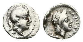 Cilicia, Holmoi. AR Obol, 0.59 g 10.17 mm. Circa 380-375 BC. 
Obv: Helmeted head of Athena right. Dotted border.
Rev.: ΟΛΜΙΤΑΝ; Laureate head of Apoll...