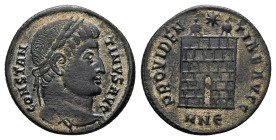 Constantine I The Great, AD 307-337. AE, Follis. 2.70 g. 19.49 mm. Nicomedia.
Obv: CONSTANTINVS AVG. Head of Constantine I, laureate, right.
Rev: PROV...