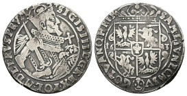 Sigismund III Vasa, AD 1587-1632. AR, 1/4 Taler. 6.34 g. 29.58 mm.
Obv: SIGIS III D G REX POL M D L I RVS PRVS M. Crowned, armored mid-length bust of ...