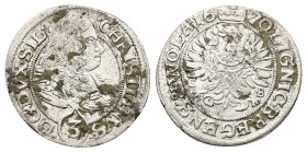 Silesia. Christian, AD 1651-1672. AR, Thaler. 1.48 g. 21.83 mm.
Obv: CHRISTIANVS D G DVX SIL.
Unabridged legend: Christianus dei gratia dux Silesianum...