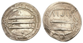 Islamic. Abbasid Caliphate. AD 750-1517. AR, Dirham. 2.86 g. 22.03 mm.
Obv: Islamic legend in three lines, triple border.
Rev: Islamic legend in three...