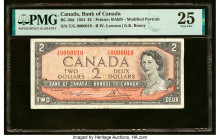 Low Serial Number 10 Canada Bank of Canada $2 1954 BC-38d PMG Very Fine 25. HID09801242017 © 2023 Heritage Auctions | All Rights Reserved