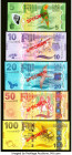 Fiji Reserve Bank of Fiji 5; 10; 20; 50; 100 Dollars ND (2013) Pick 115s; 116s; 117s; 118s; 119s Five Specimen Crisp Uncirculated. HID09801242017 © 20...