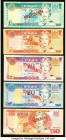 Fiji Reserve Bank of Fiji 2; 5; 10; 20; 50 Dollars ND (1996) Pick 96s; 97s; 98s; 99s; 100s Five Specimen Crisp Uncirculated. HID09801242017 © 2023 Her...