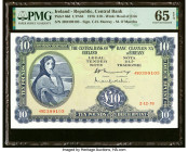 Ireland - Republic Central Bank of Ireland 10 Pounds 2.12.1976 Pick 66d PMG Gem Uncirculated 65 EPQ. HID09801242017 © 2023 Heritage Auctions | All Rig...