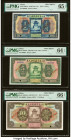 China Provincial Bank of Three Eastern Provinces Group Lot of 5 Specimen. The following notes are included in this lot; 1 Dollar 1.1.1924 Pick S2951s ...