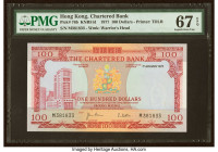 Hong Kong Chartered Bank 100 Dollars 1.1.1977 Pick 76b KNB51d PMG Superb Gem Unc 67 EPQ. At the time of cataloging, PMG has graded a whopping 1,041 Pi...
