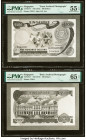 Singapore Board of Commissioners of Currency 500 Dollars ND (1972) Pick Unlisted TAN#O-7a Front and Back Archival Photographs PMG About Uncirculated 5...