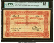 Straits Settlements Government of the Straits Settlements 100 Dollars 1.2.1901 Pick 4Cx Contemporary Counterfeit PMG Choice Fine 15. The 1898 to 1924 ...