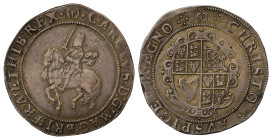 Charles I 1643-4 silver Crown type 4 Tower mint