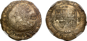 MS61 | Charles I c.1639-40 silver Shilling Tower mint
