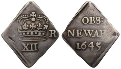 Charles I 1645 silver 'NEWARK' Shilling