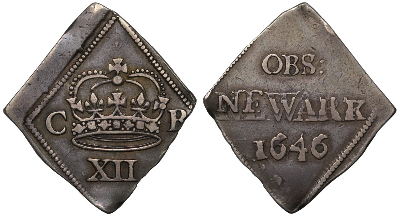 Charles I 1646 silver 'NEWARK' Shilling

Charles I (1625-49), silver obsidiona...