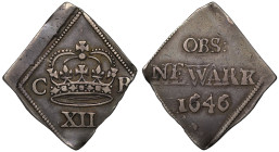 Charles I 1646 silver 'NEWARK' Shilling