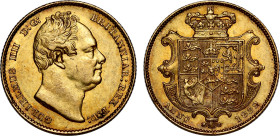 William IV 1832 gold Sovereign