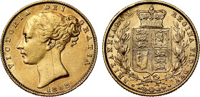 Victoria 1862 gold Sovereign