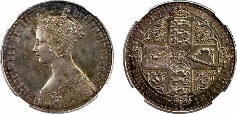 PF61 | Victoria 1847 proof Gothic Crown UNDECIMO

Victoria (1837-1901), silver...