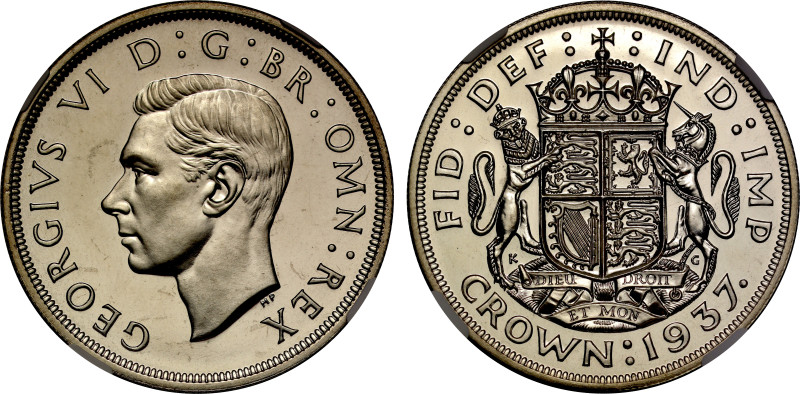 PF66 | George VI 1937 silver proof Crown

George VI (1936-52), silver proof Cr...