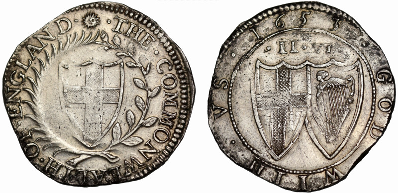 AU DETAILS | Commonwealth 1653 silver Halfcrown

Commonwealth (1649-60), silve...