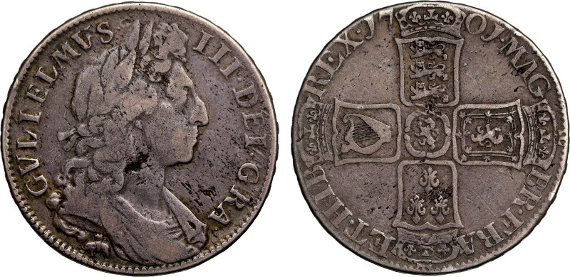 William III 1701 silver Halfcrown 'Elephant and Castle'

William III (1694-170...